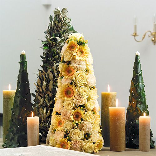 Artikel Blomskum i konform H50cm Ø15cm 2 st