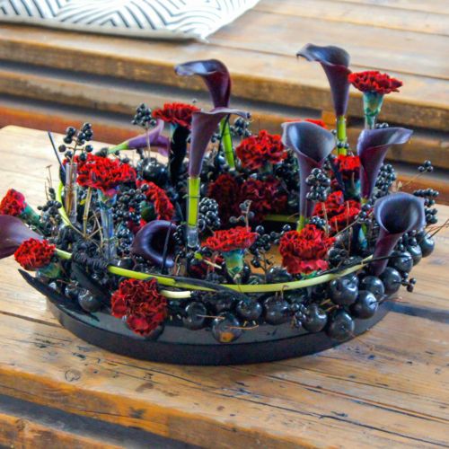 Artikel Blommig skumring OASIS® Black Naylor Base® 35cm 2 st