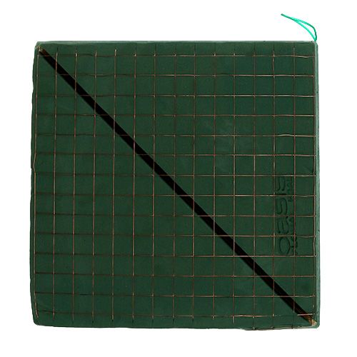 Floristik24 Ecobase Blommig skumkudde 36cm x 36cm