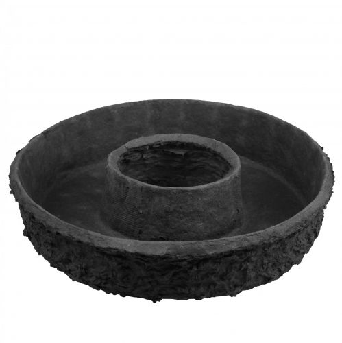 Oasis Black Biolit Plant Ring Svart Plant Bowl Ø35cm