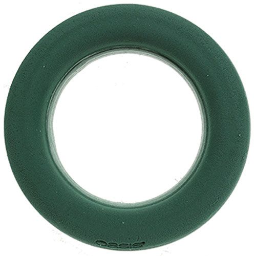 Artikel Blommig skumring grön krans plug-in massa Ø42cm 2 st