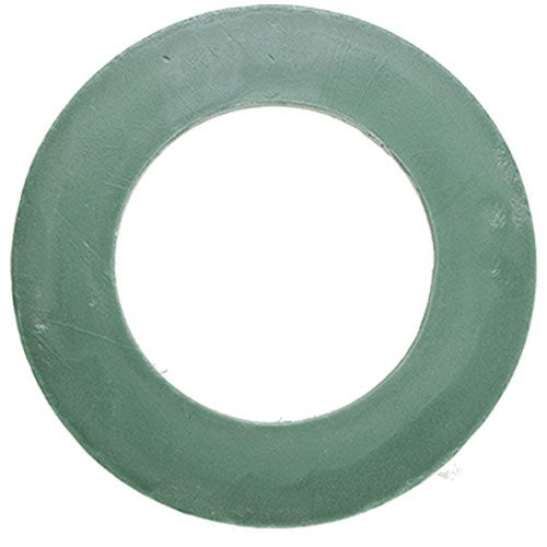 Artikel Blommig skumring grön krans plug-in massa Ø42cm 2 st