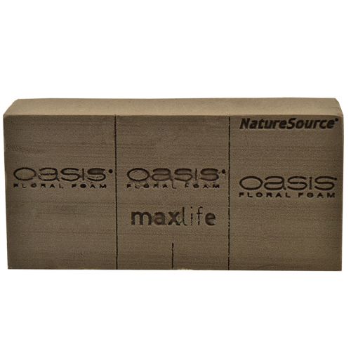 Artikel Oasis NatureSource Maxlife Floral Foam Brick Brown 23×11×7,5cm 1st