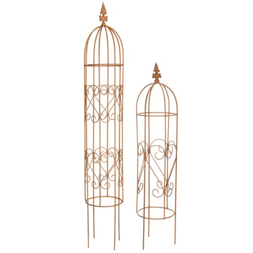 Artikel Trädgårdsspaljé, klätterhjälpmedel för rosor och andra klätterväxter, idealisk trädgårdsdesign, 108 cm, set om 2.