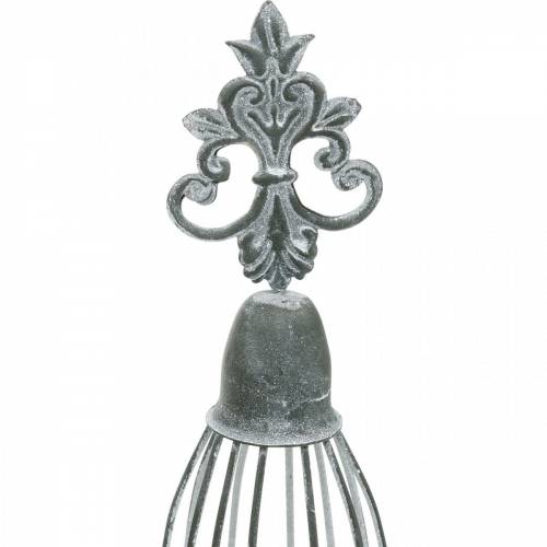 Floristik24 Spaljé, metalldekoration, arrangemangsunderlag, bordsdekoration av metall