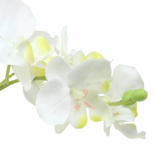 Artikel Orkidéer vita i en kruka konstgjord växt H35cm