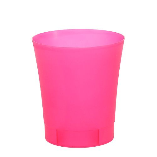 Floristik24 Orkidékruka plast rosa Ø12,5cm H14cm