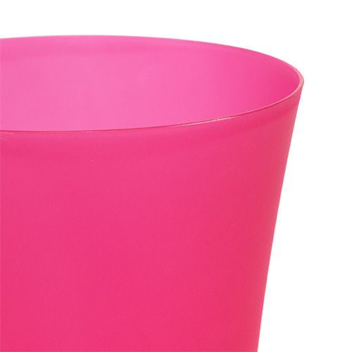 Floristik24 Orkidékruka plast rosa Ø12,5cm H14cm