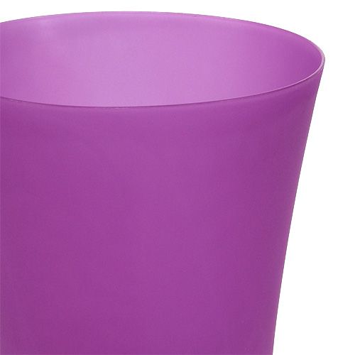 Floristik24 Orkidékruka plastviolett Ø12,5cm H14cm