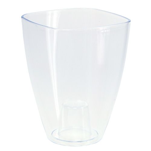 Floristik24 Orkidékruka blank Ø12,5cm transparent 1 st