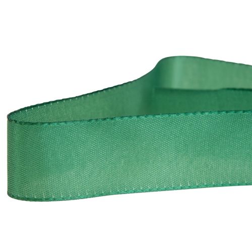 Dekorationsband grönt presentband kantband mörkgrönt 25mm 3m