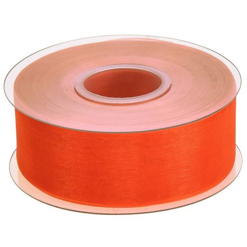 Artikel Organzaband presentband orange band kantkant 40mm 50m