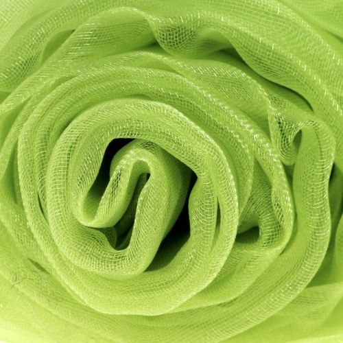 Floristik24 Dekorationstyg organza grön 150cm x 300cm