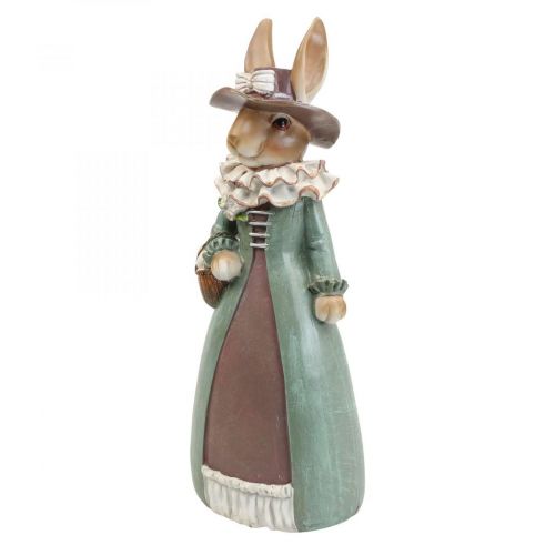 Floristik24 Påskdekorationer deco kaniner Påskhare figur par kaniner H34cm 2st