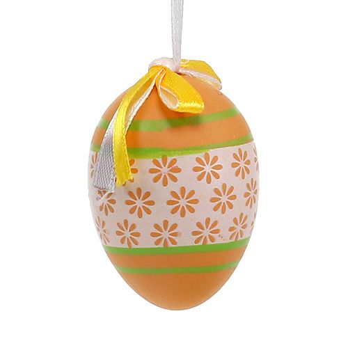 Floristik24 Påskägg för upphängning blandade färger 6cm 18 st