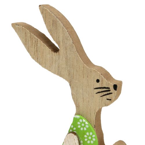 Artikel Påskhare av trä sittande 11cm 8 st