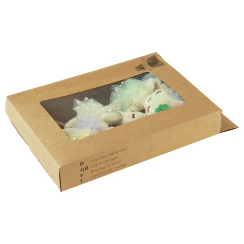Artikel Påskhare dekoration kanin tjej plysch 12cm 5 st