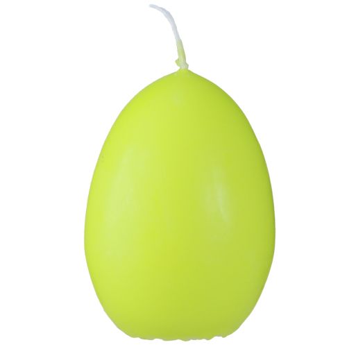 Artikel Påskljus äggljus grön orange vit H6cm Ø2,5cm 30st