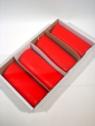 Floristik24 Ovala ljus 160mm 4 st rubin