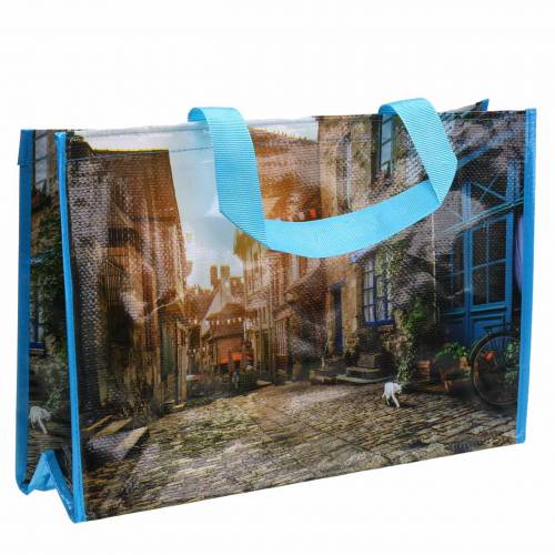 Floristik24 Shoppingpåse med handtag Brittany plast 45 × 14 × 30cm shopper