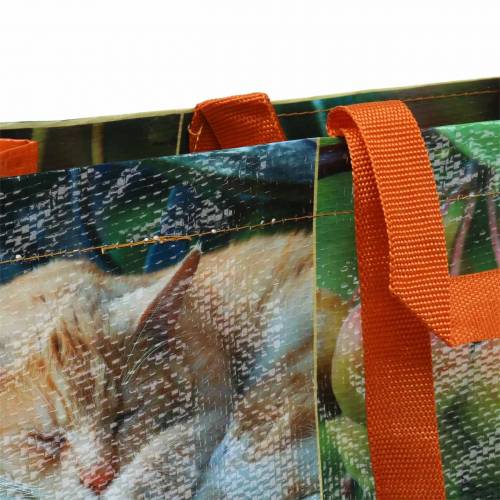 Floristik24 Shoppingväska med handtag picknickplast 45×20×44cm