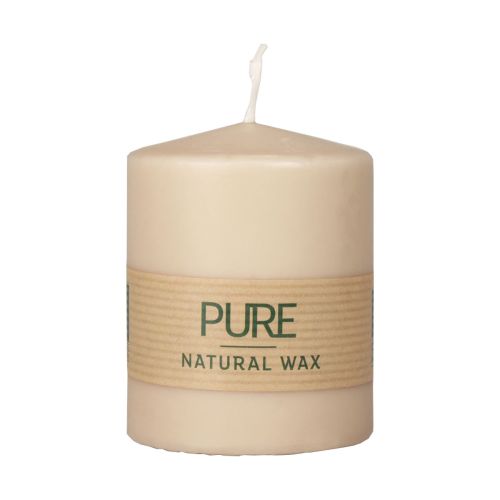 Artikel PURE Pelarljus Beige Wenzelljus Ljusbrun 90/70mm