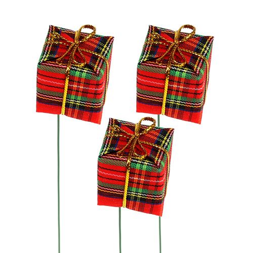 Floristik24 Paket 2,5cm på tråd Scottish 60 st