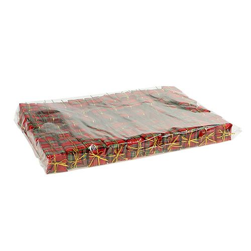Floristik24 Paket 2,5cm på tråd Scottish 60 st