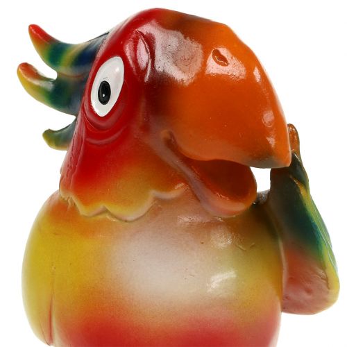 Floristik24 Papegoja figur 11,5 cm färgad 1 st