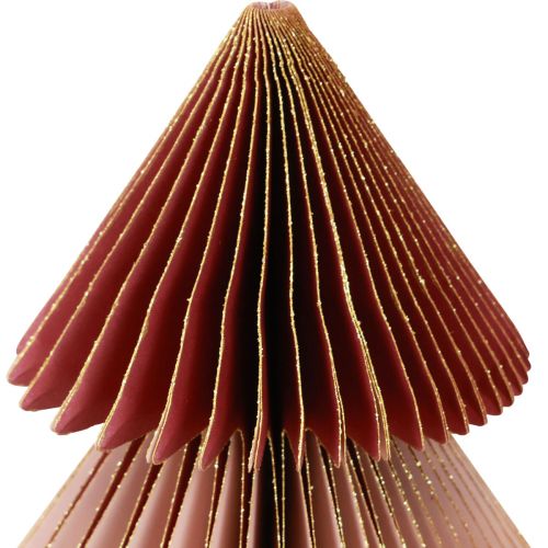 Artikel Pappersjulgran Pappersjulgran Bordeaux H30cm