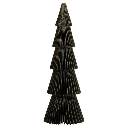 Pappersjulgran Gran Liten Svart H30cm