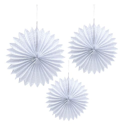 Pappersfack 5 olika Ø25-40cm 1 set