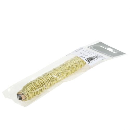 Artikel Papperssladd lindad Ø0,8mm 22m guld