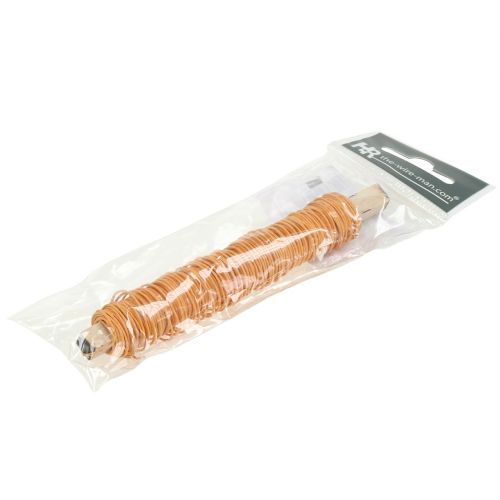 Floristik24 Papperssladd lindad Ø0,8mm 22m orange
