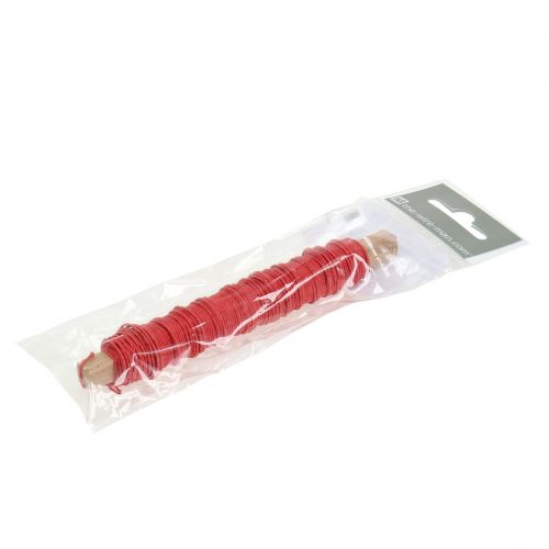 Artikel Papperssladd lindad Ø0,8mm 22m röd