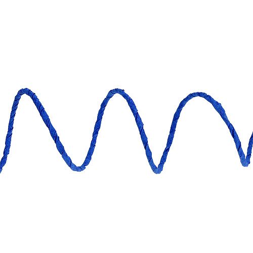 Floristik24 Papperssladd lindad Ø2mm 100m blå