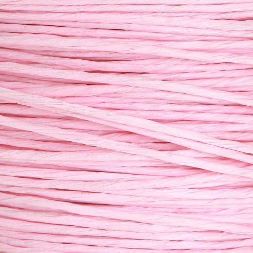 Artikel Papperssnöre trådlindat Ø2mm 100m rosa