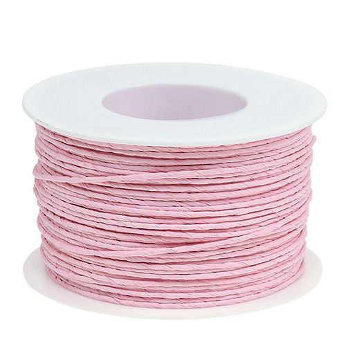 Artikel Papperssladd lindad Ø2mm 100m rosa