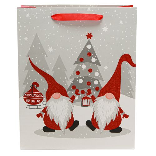 Artikel Presentpåsar papperspåsar tomtar 26×10×32cm 2st