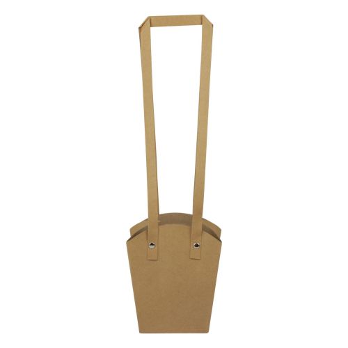 Artikel Papperspåsar handtag planteringspapper natur 9,5×9,5×15cm 10 st