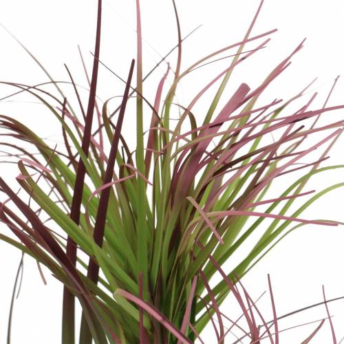 Artikel Konstgräs i en kruka, grön, röd lila 45 cm