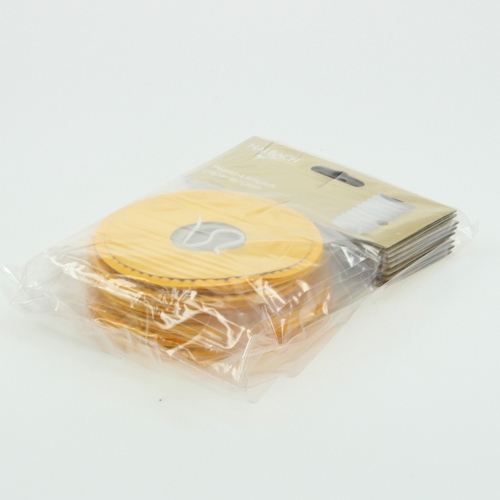 Floristik24 Tåglykta Gul Ø10cm H13cm 8st