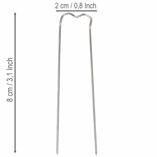 Patenterade 17/80 2,5 kg växtnålar för fixering i blomsterarrangemang | Floristik24.se