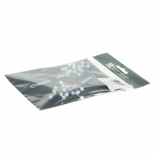 Floristik24 Pärlgrenchampagne L18cm 2 st