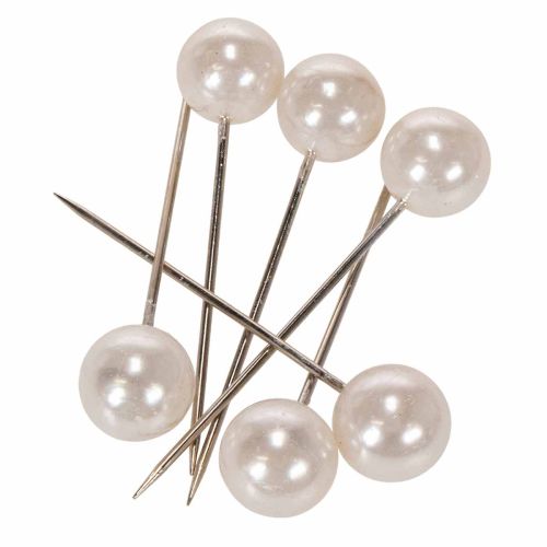 Pärlhuvudstift champagne Ø20mm 90mm köpa | Floristik24.se