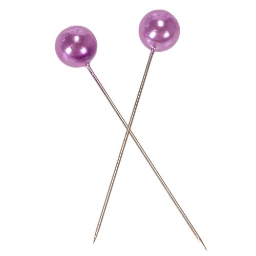 Pärlstift lila Ø10mm 60mm | Floristik24.se
