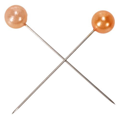 Pärlstift orange Ø10mm 60mm | Floristik24.se