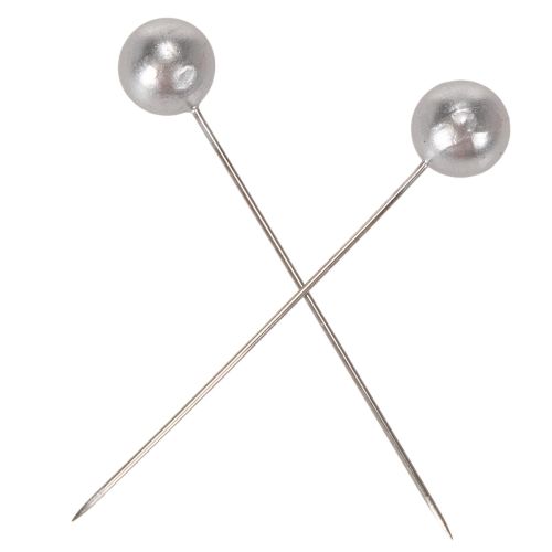 Pärlstift silver Ø10mm 60mm | Floristik24.se