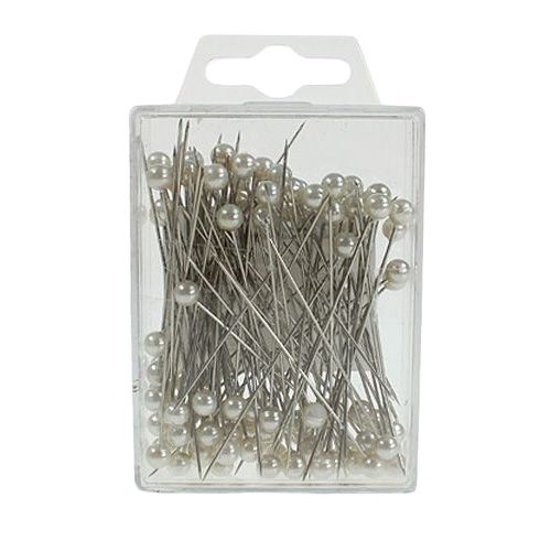 Artikel Pärlhuvudstift Vit Ø4mm 40mm