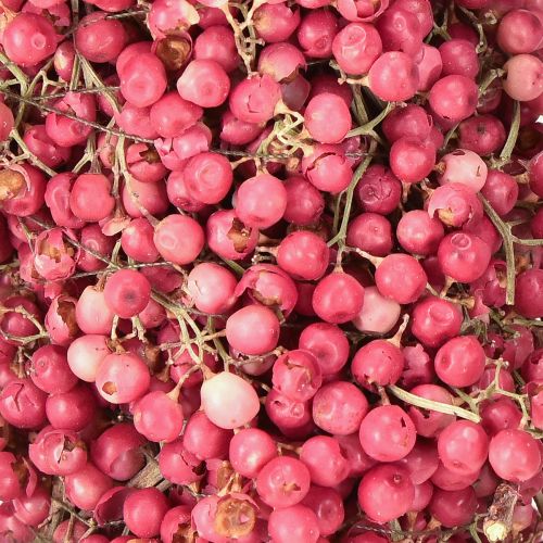 Artikel Pepparkrans rosa pepparbär krans torkad krans Ø30cm